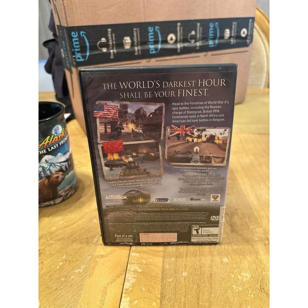 Call of Duty : Finest Hour / PlayStation 2 PS2 / CIB / Clean / Tested /